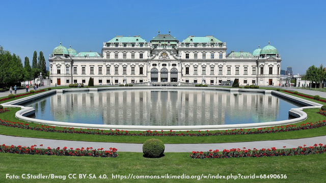 Schloss Belvedere, Oberes Belvedere in Wien